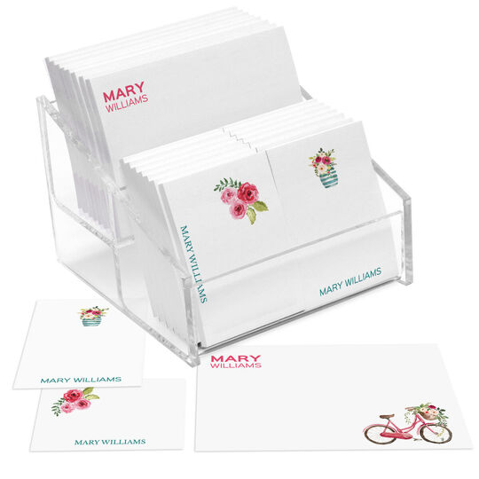 Bicycle and Blooms Post-it® Pack